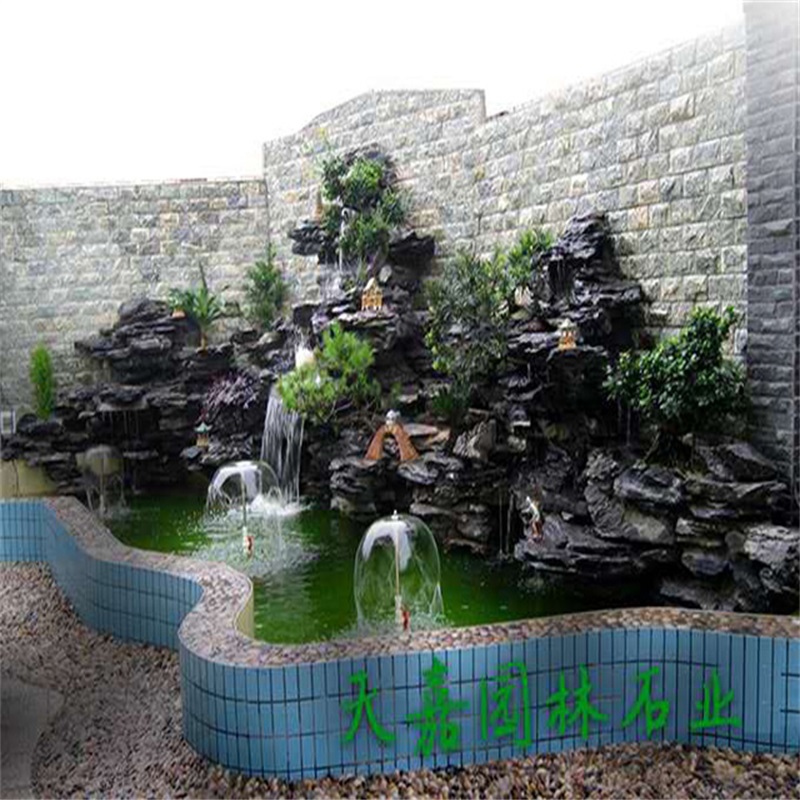 东昌府小庭院水景设计